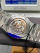 swiss replica Audemars Piguet Royal Oak Extra-Thin 15202 green titanium case watch (6)_th.jpg